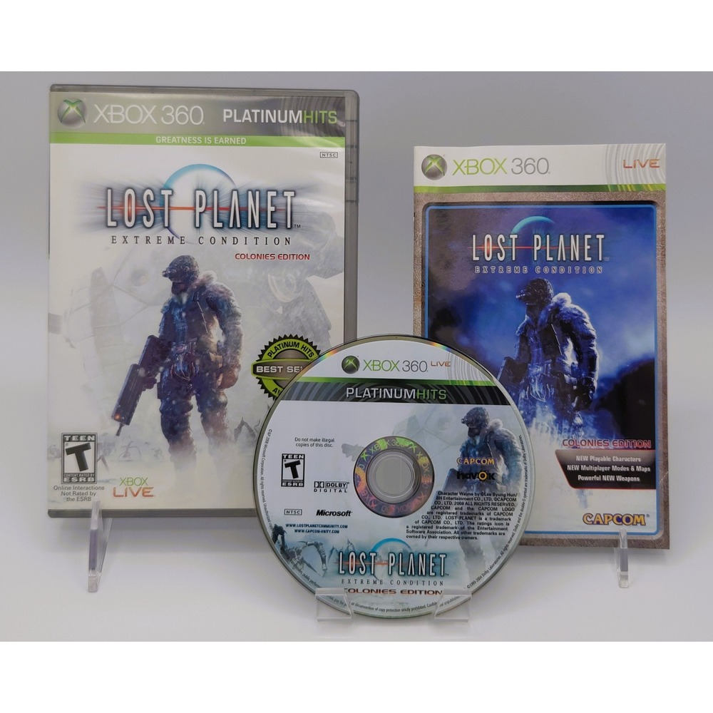 Lost Planet Extreme Condition Colonies - Platinum Hits - NFR - Xbox 360 - CIB